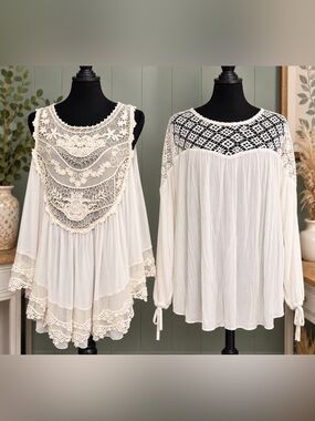 Bundle of 2 XL Boho Tops - Indigo Thread Co. & Mossimo